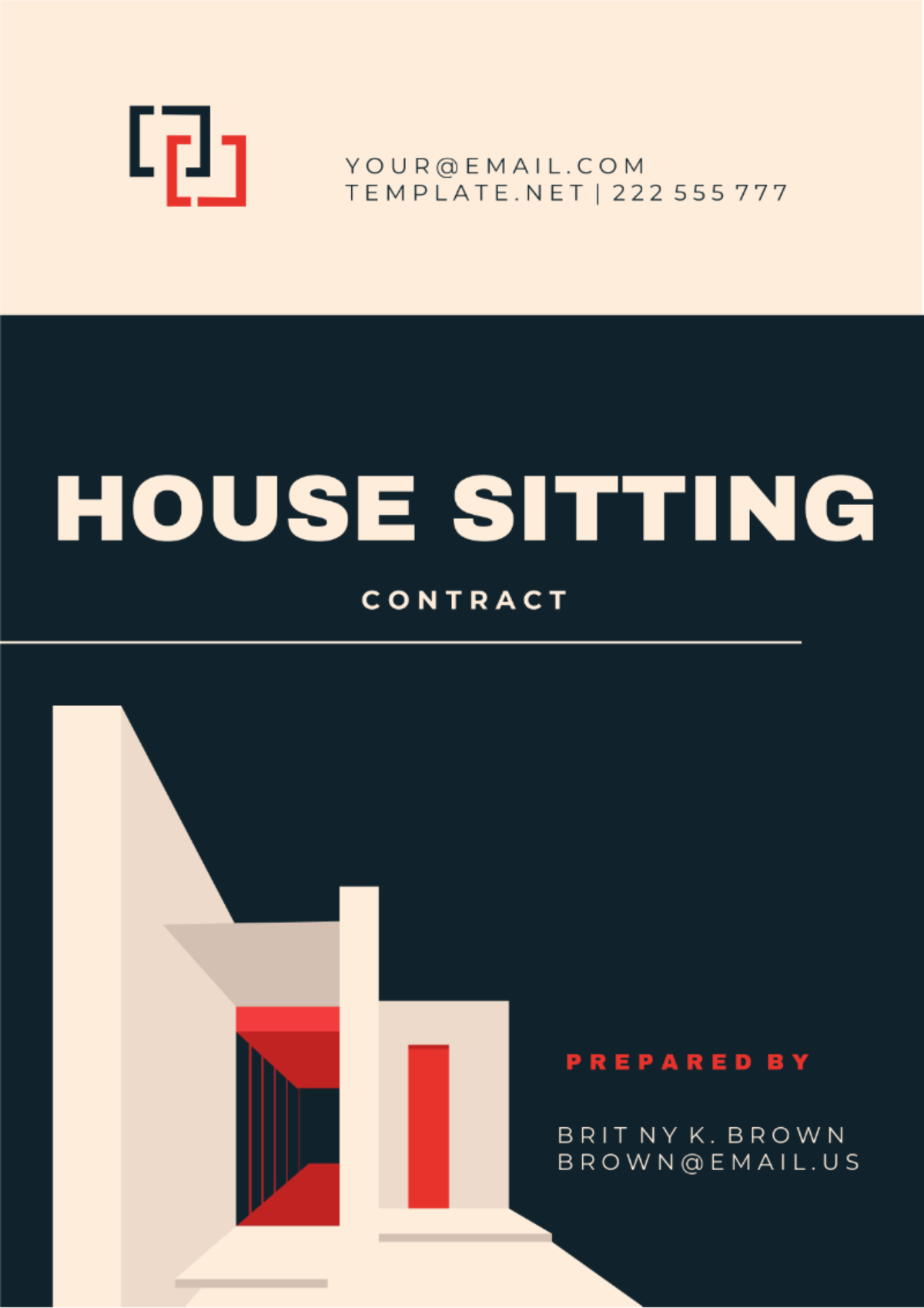 House Sitting Contract Template - Edit Online & Download