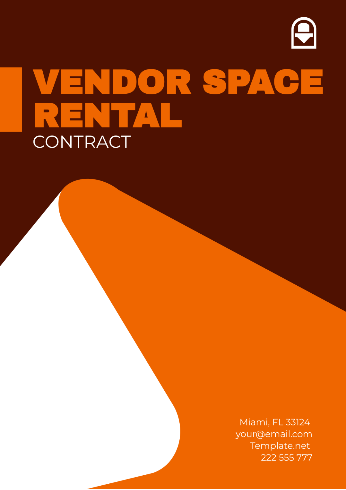 Vendor Space Rental Contract Template