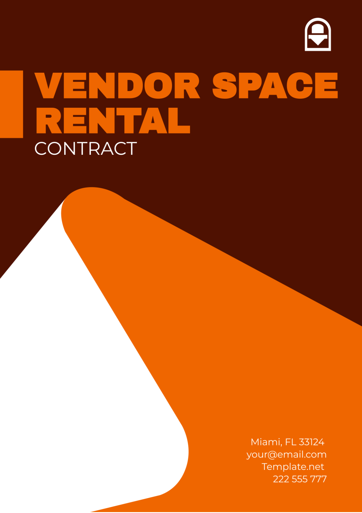 Vendor Space Rental Contract Template - Edit Online & Download