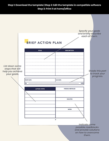 Simple Business Planner Printable