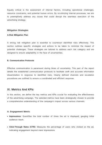 Free Large-Scale Event Budget Advertising Report Template to Edit Online