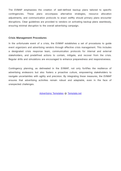 Free Event Vendor Management Advertising Protocol Template to Edit Online