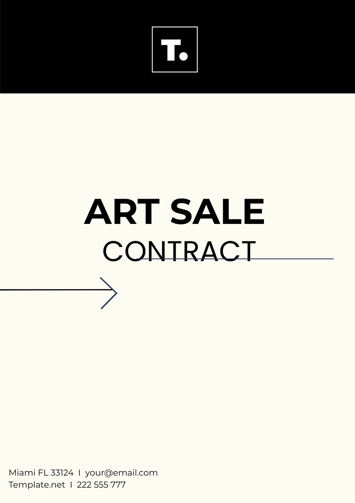 Art Sale Contract Template