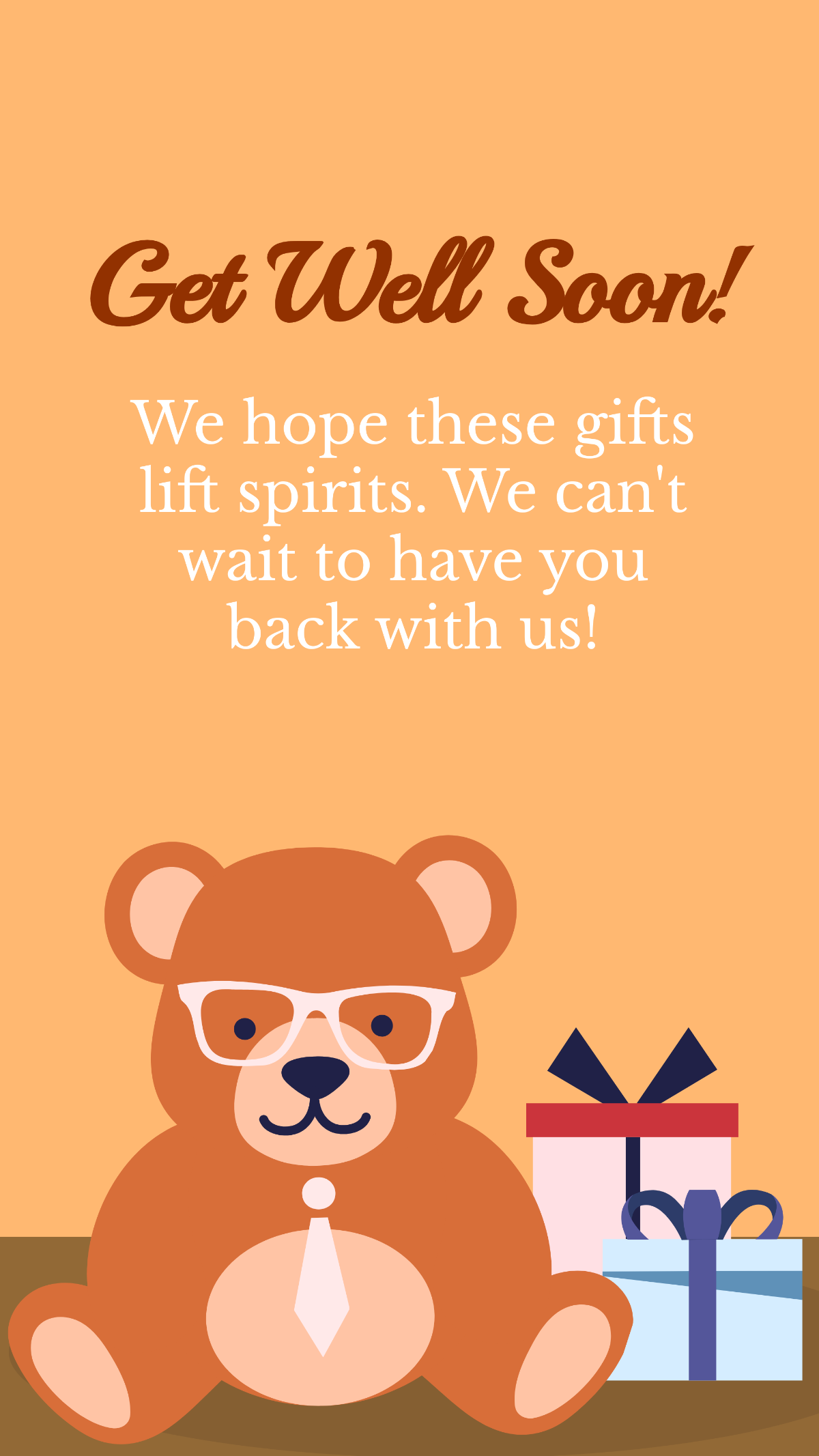 Get Well Soon Gifts For Employees Template - Edit Online & Download