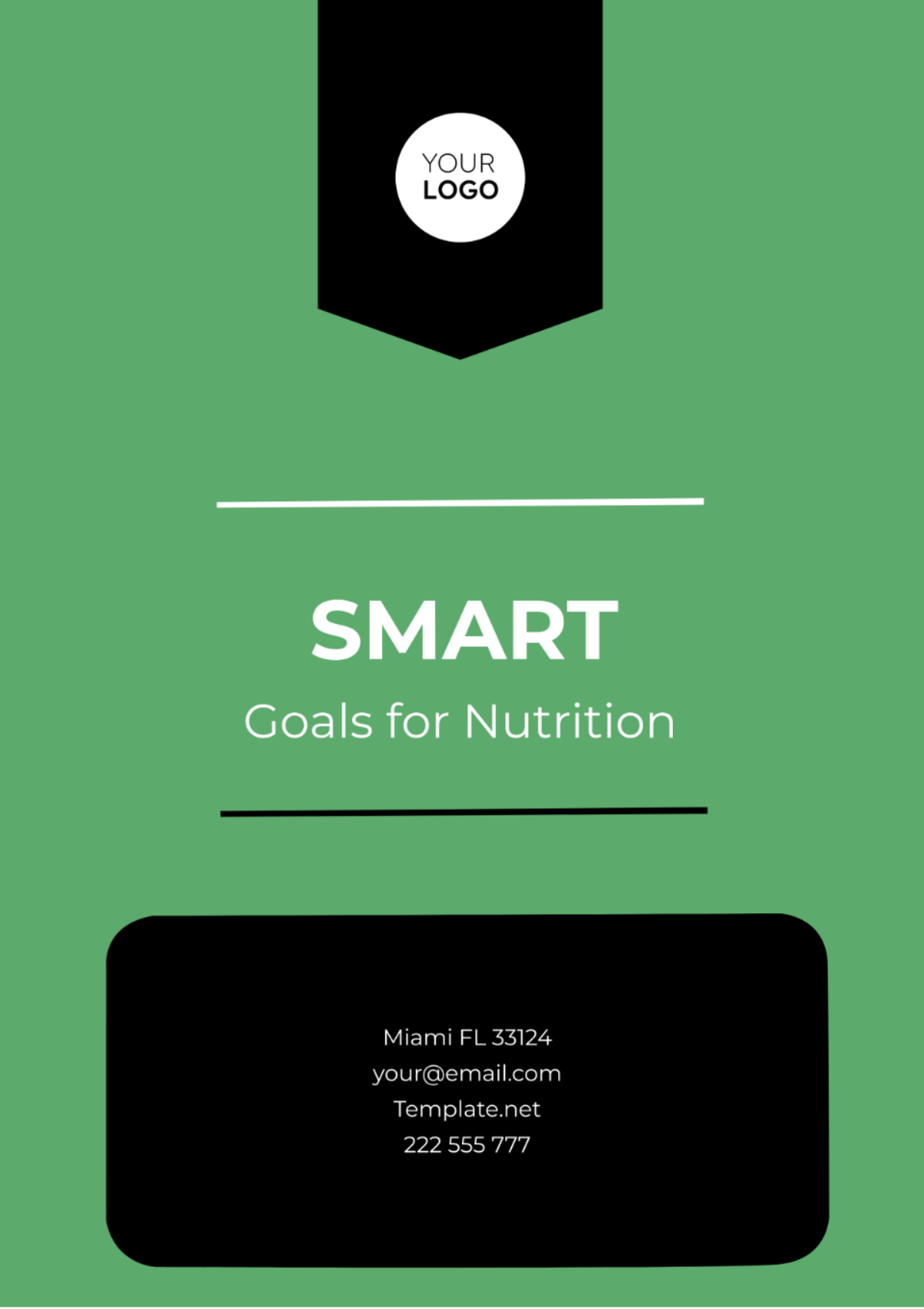 SMART Goals Template for Nutrition - Edit Online & Download