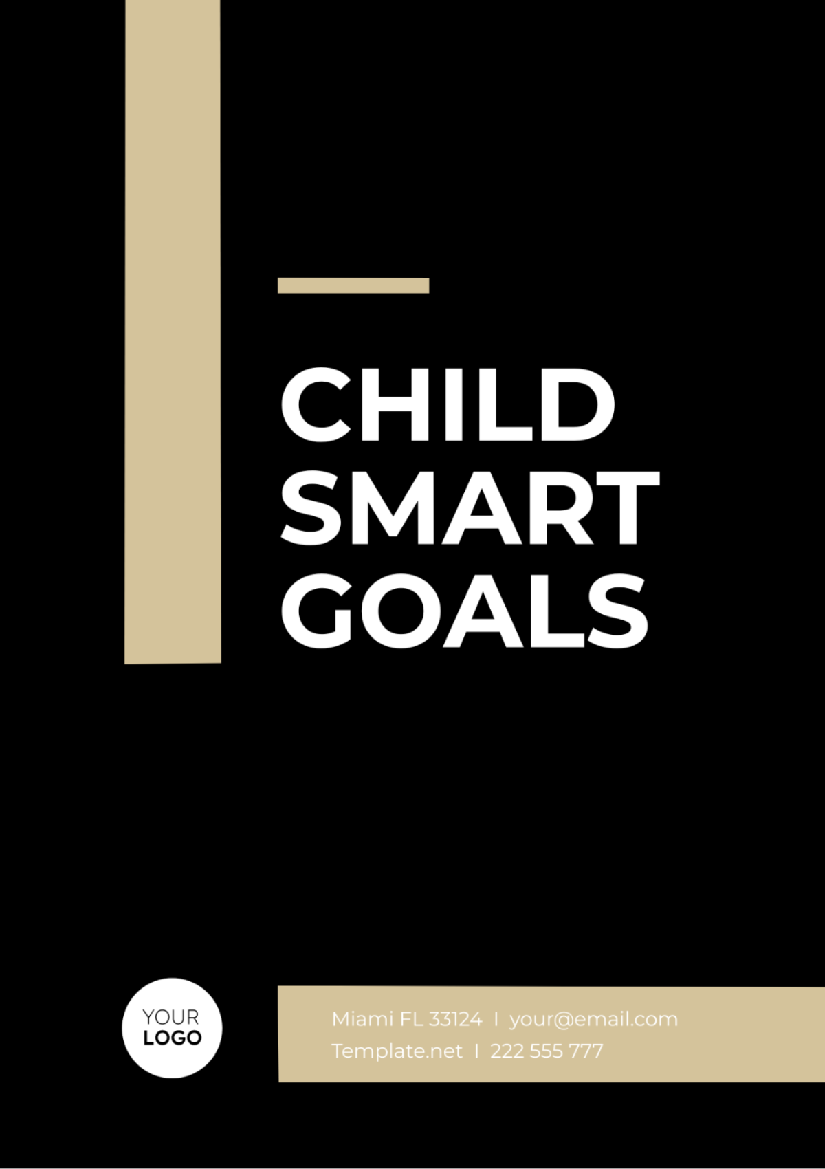 Child SMART Goals Template