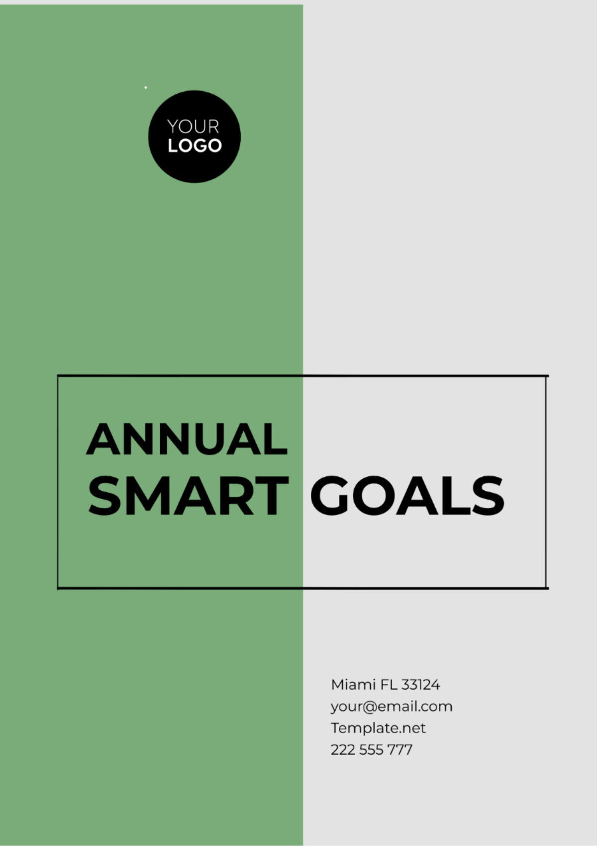 Annual SMART Goals Template - Edit Online & Download