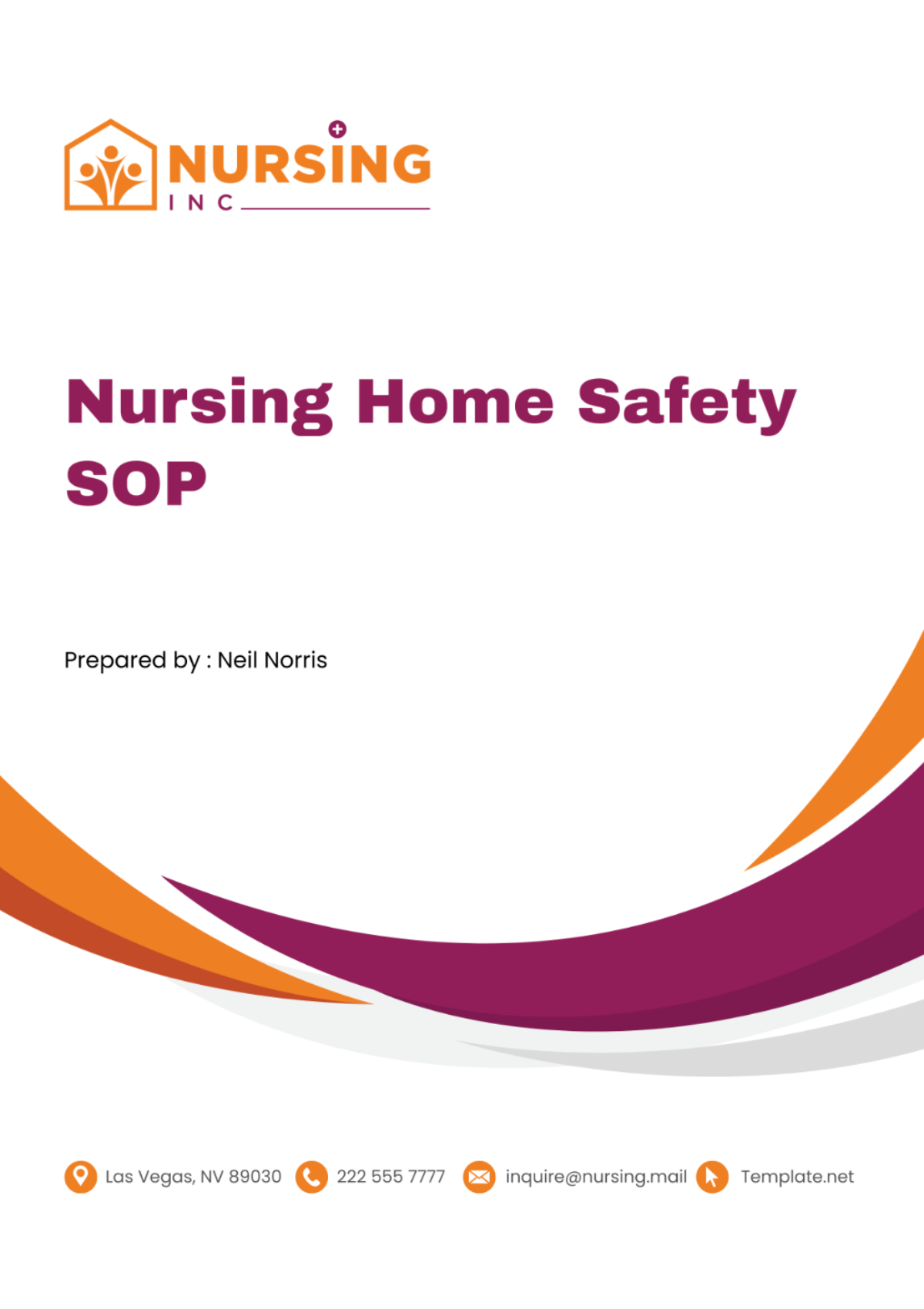 Nursing Home Safety SOP Template