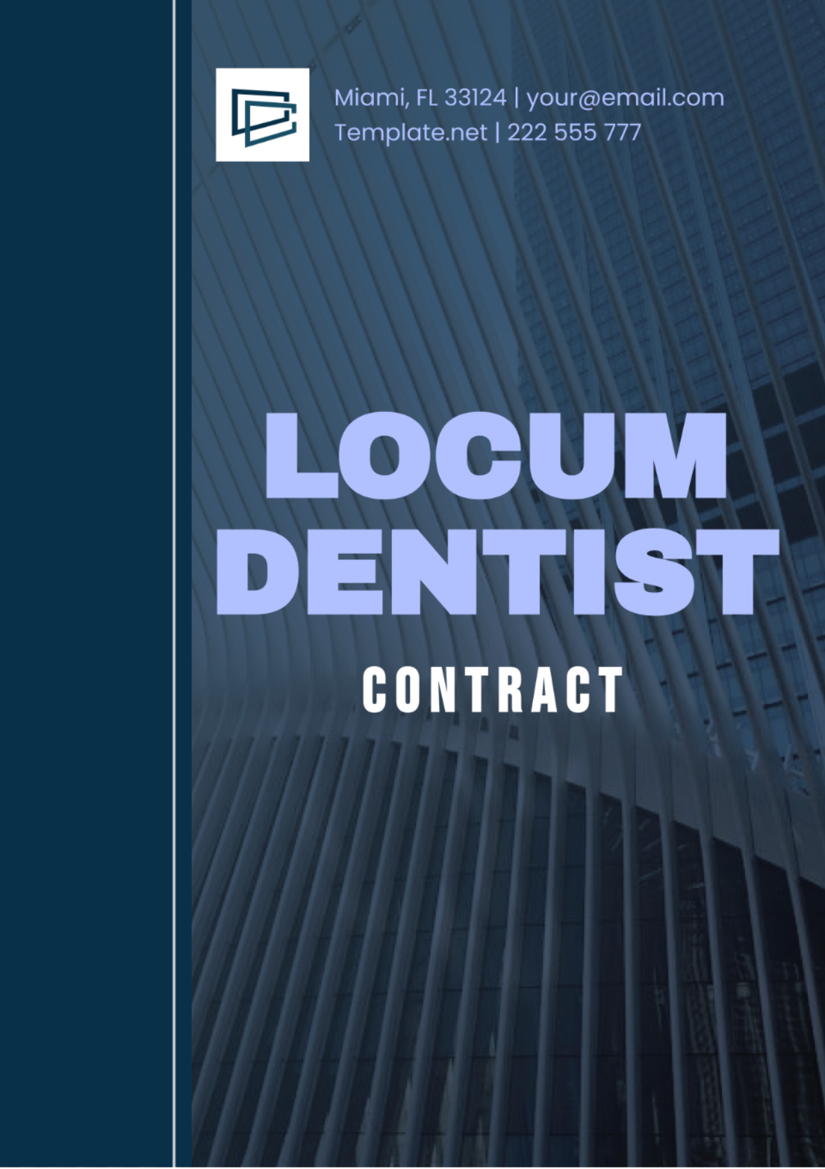 Locum Dentist Contract Template
