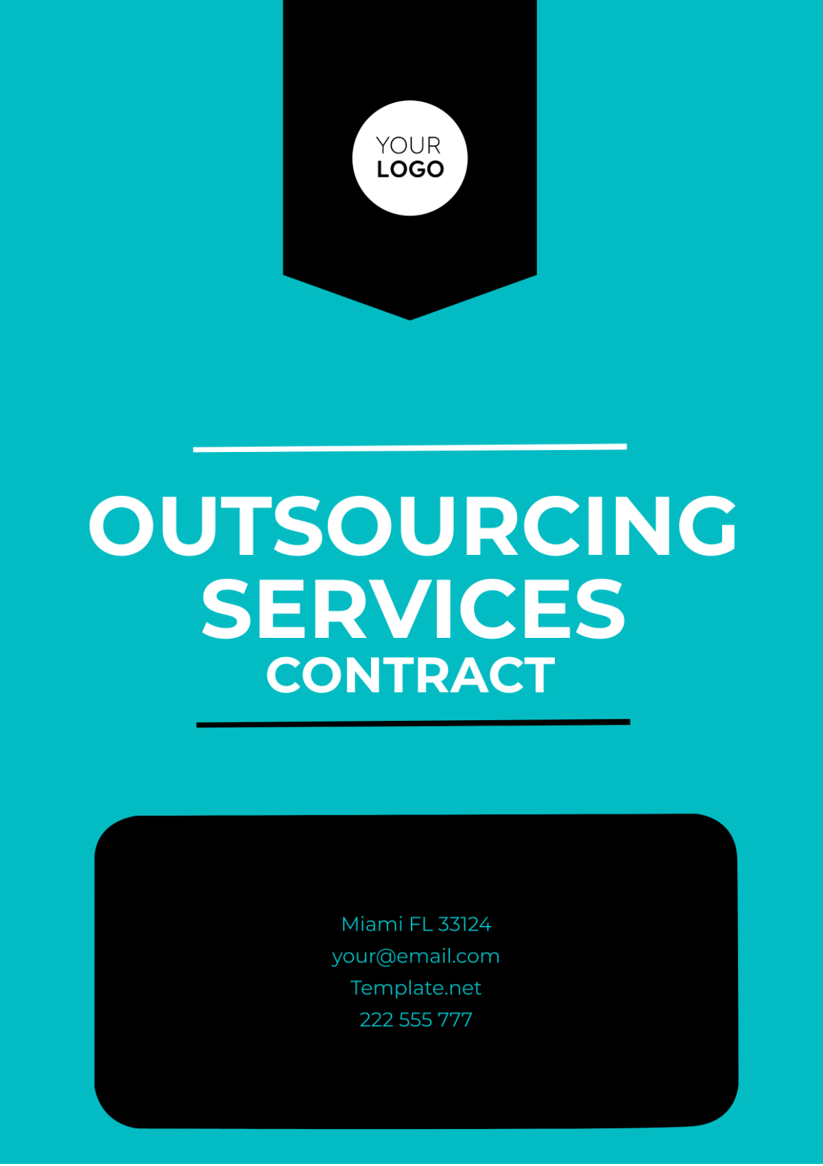 Free Outsourcing Services Contract Template