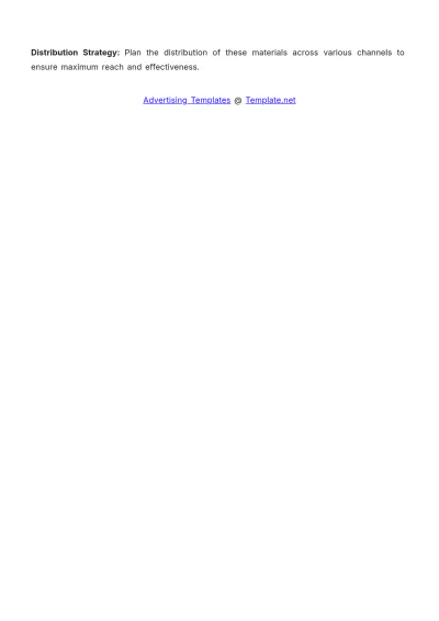 Free Media Event Planning Advertising Guide Template to Edit Online