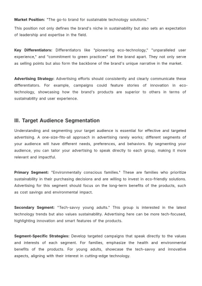 Free Brand Architecture Advertising Framework Template to Edit Online