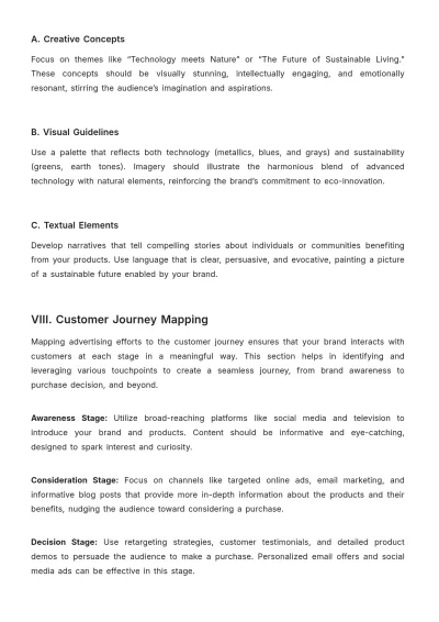 Free Brand Architecture Advertising Framework Template to Edit Online