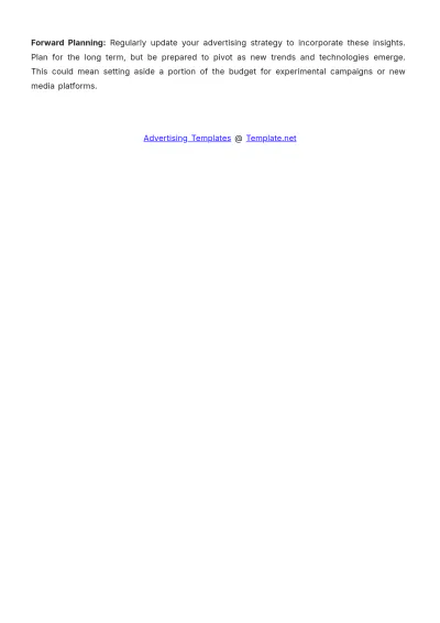Free Brand Architecture Advertising Framework Template to Edit Online
