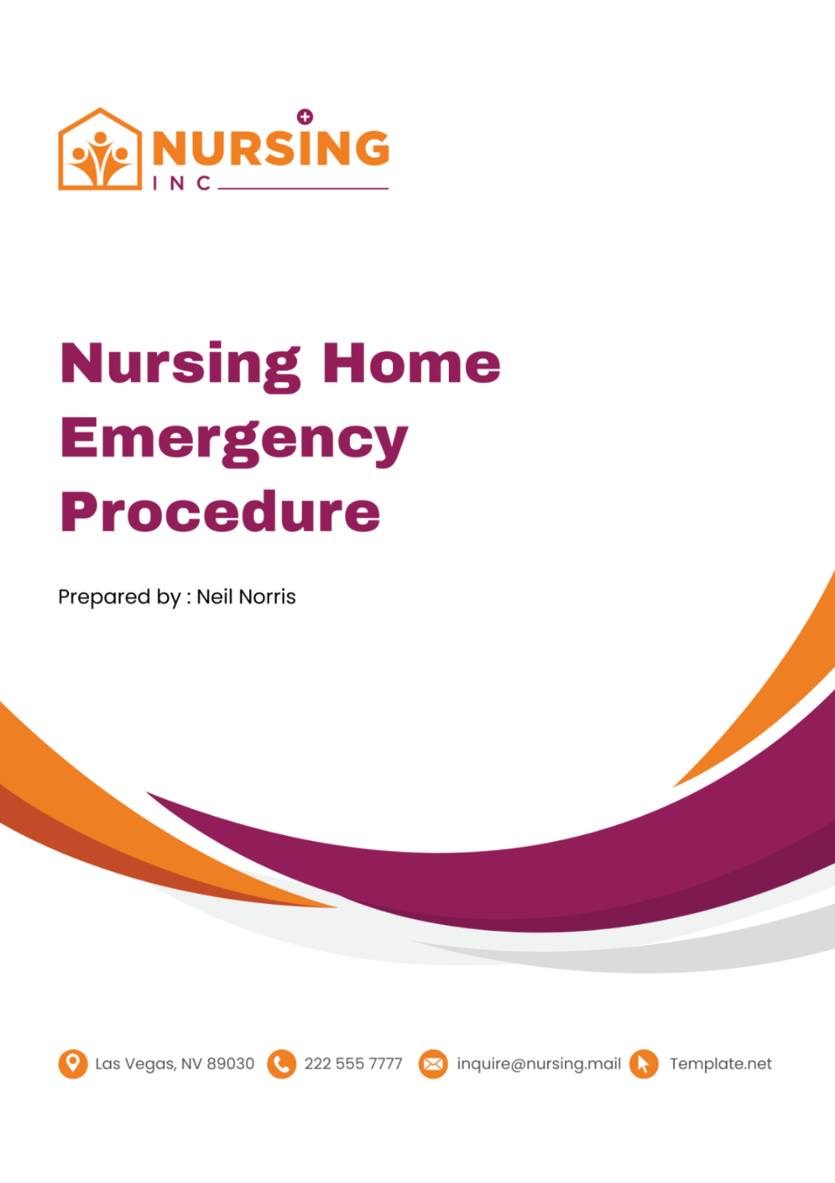 Nursing Home Emergency Procedure Template - Edit Online & Download