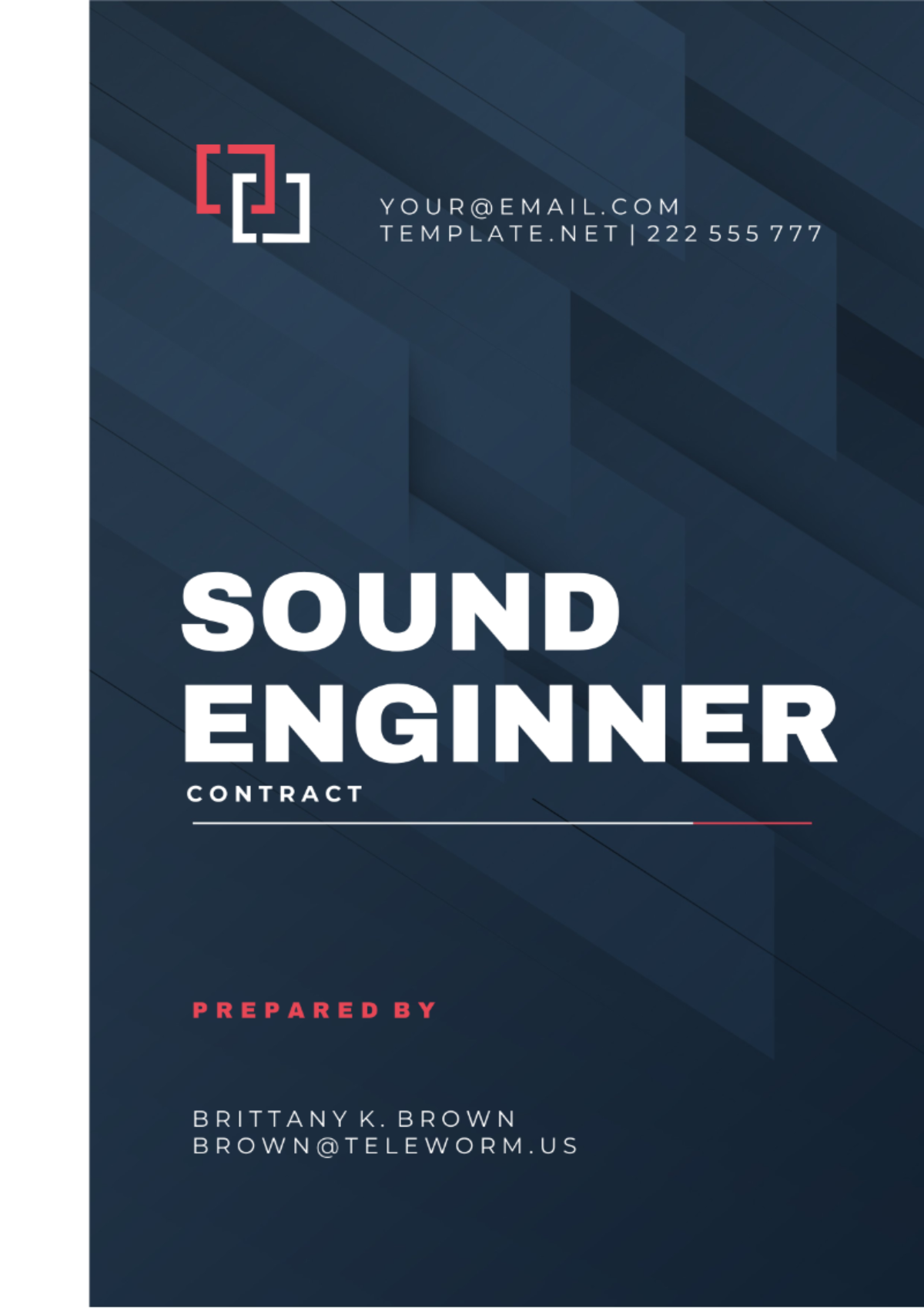 Sound Engineer Contract Template