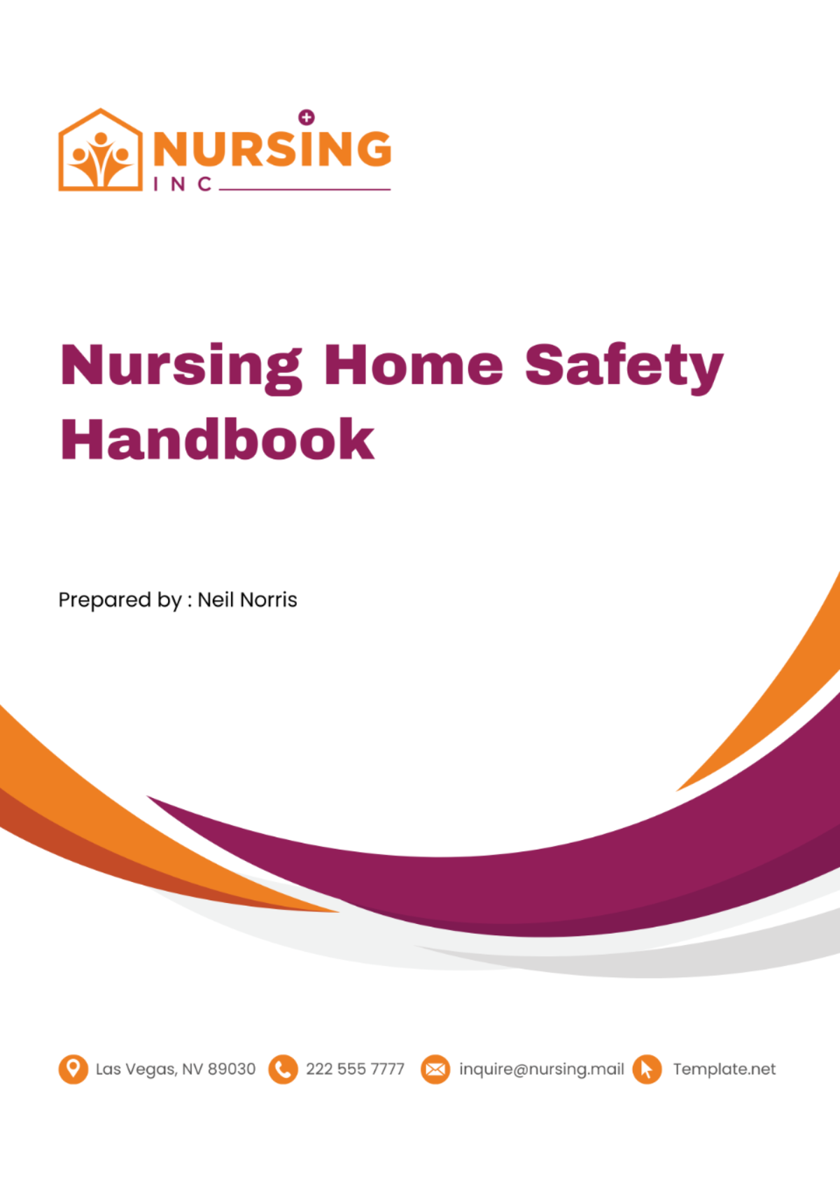 Nursing Home Safety Handbook Template - Edit Online & Download