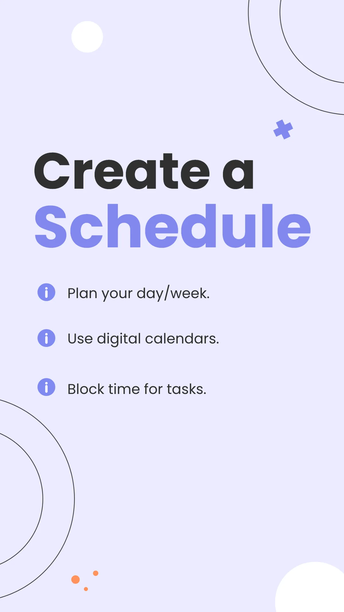 Free Time Management Carousel Instagram Post Template to Edit Online