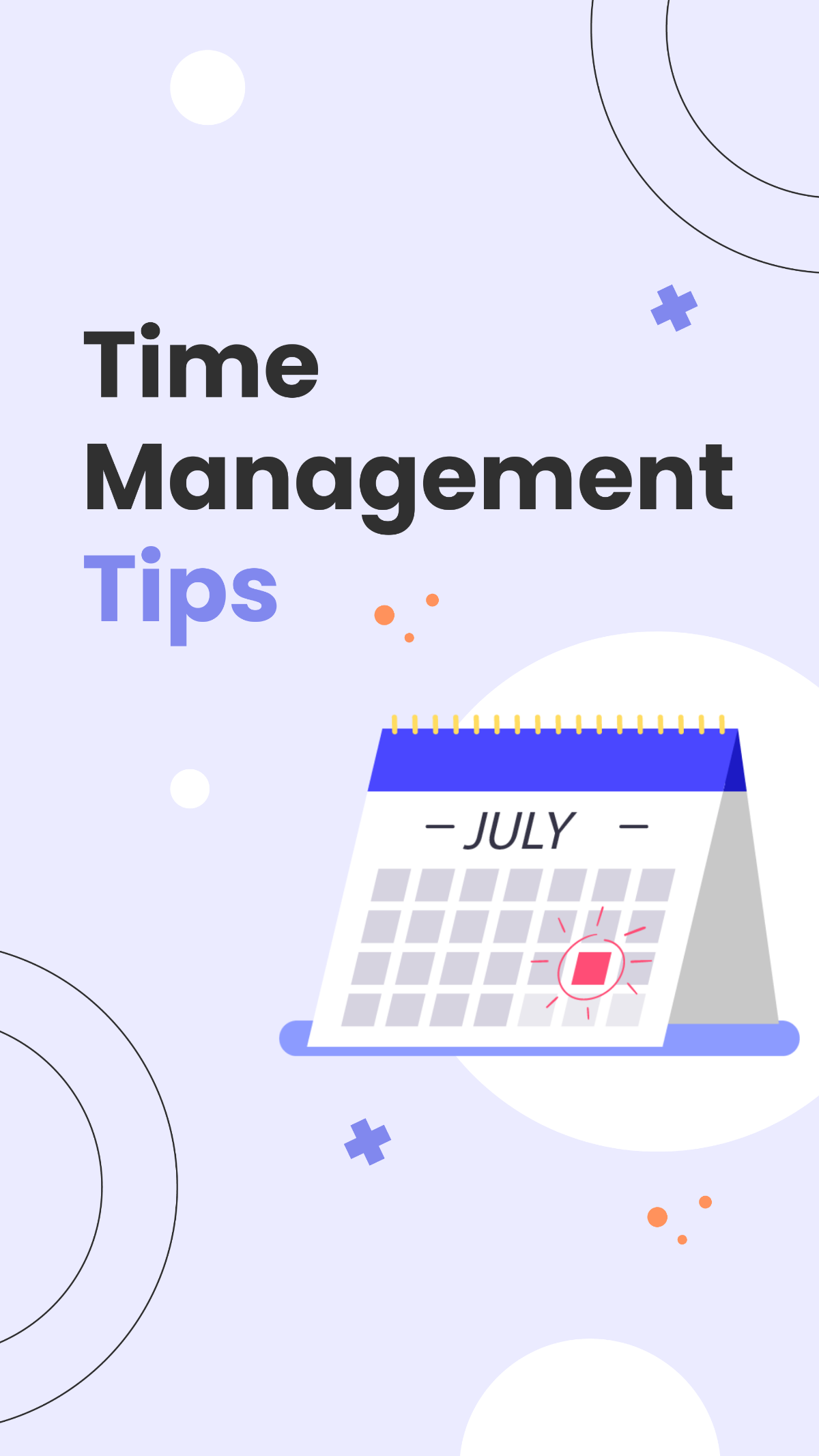 Time Management Carousel Instagram Post Template