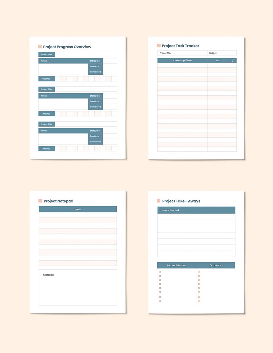 Sample Project planner Layout