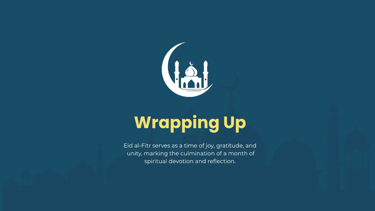 Free Eid Ul Fitr Presentation Template to Edit Online