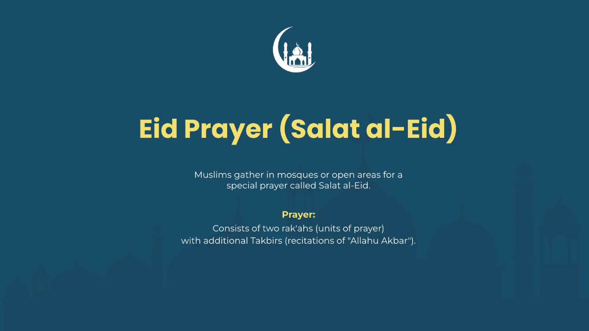 Free Eid Ul Fitr Presentation Template to Edit Online