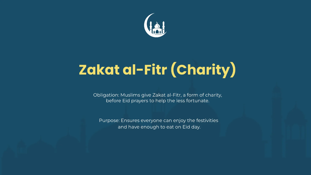 Free Eid Ul Fitr Presentation Template to Edit Online