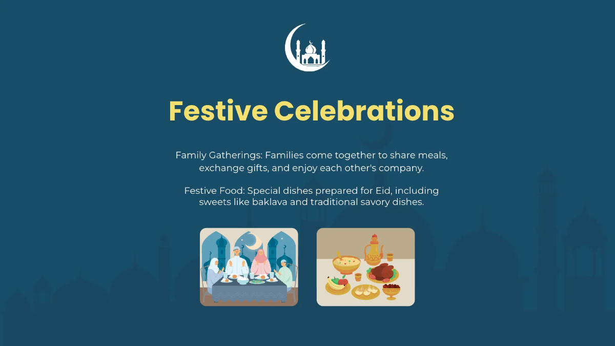 Free Eid Ul Fitr Presentation Template to Edit Online