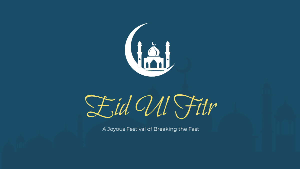 Free Eid Ul Fitr Presentation Template