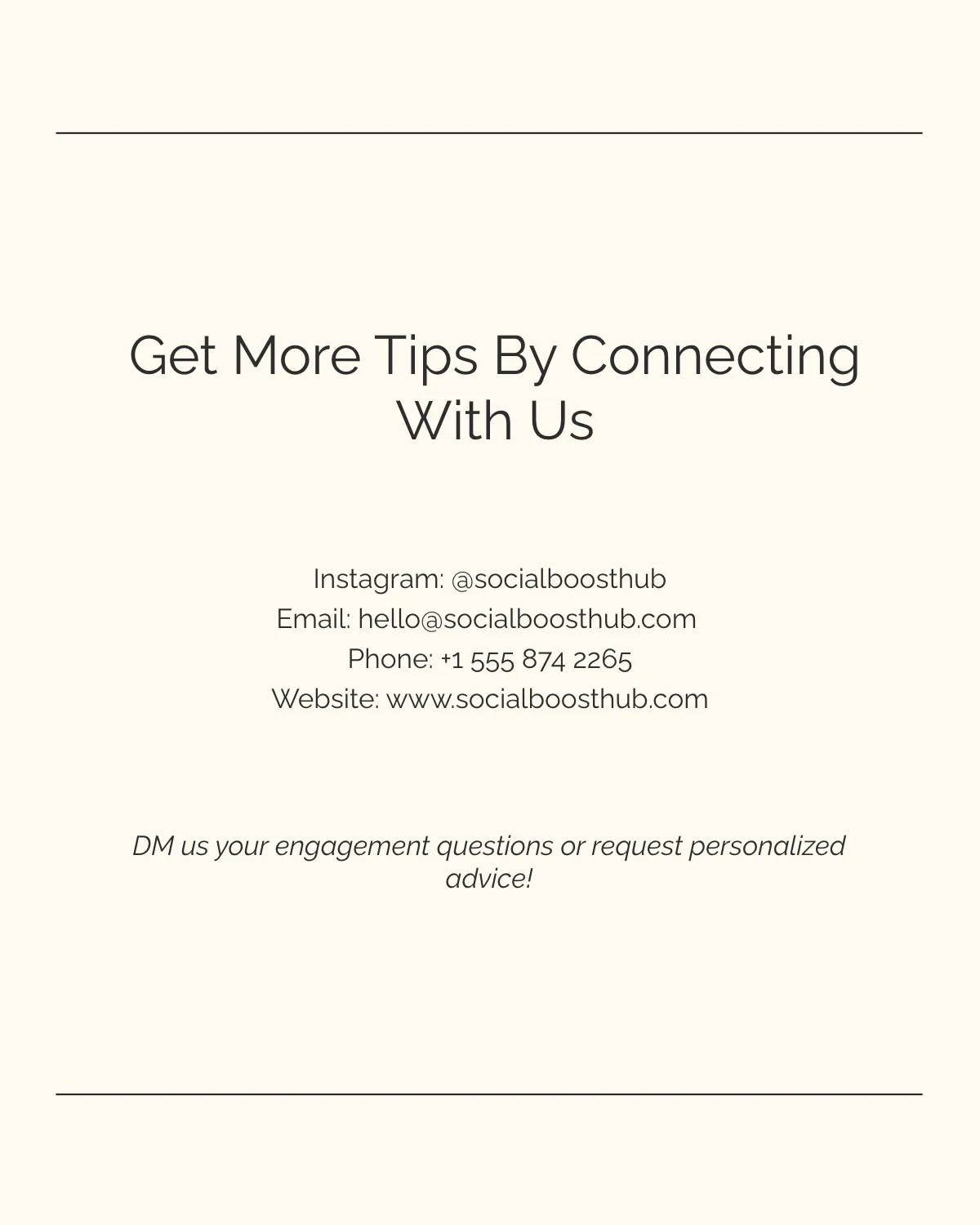 Free Social Engagement Instagram Carousel Template to Edit Online