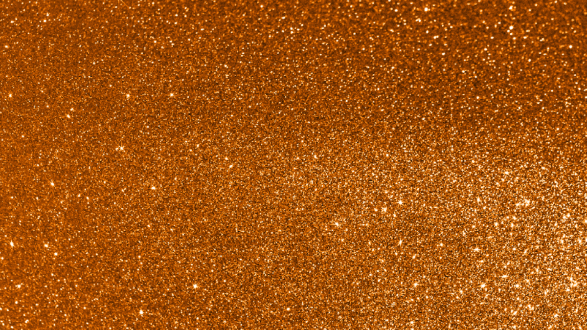 Free Orange Glitter Texture Background