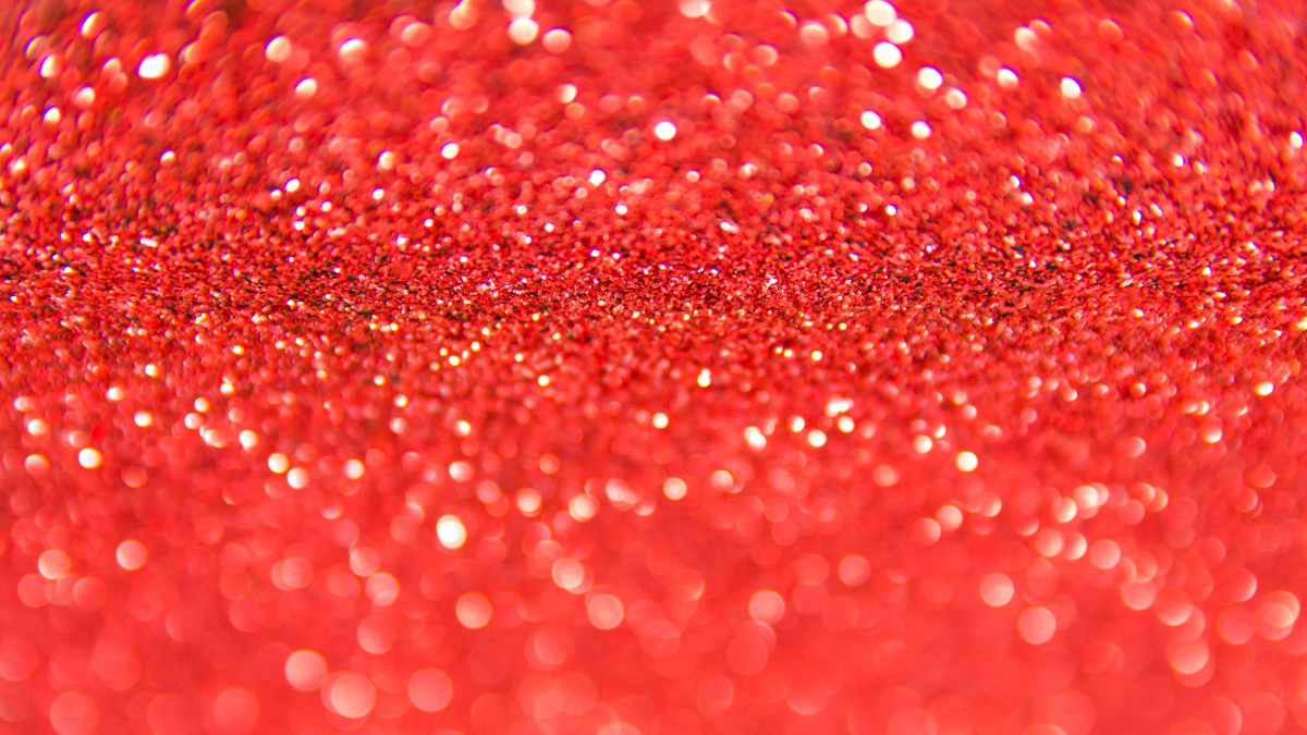 Red Glitter Texture Background