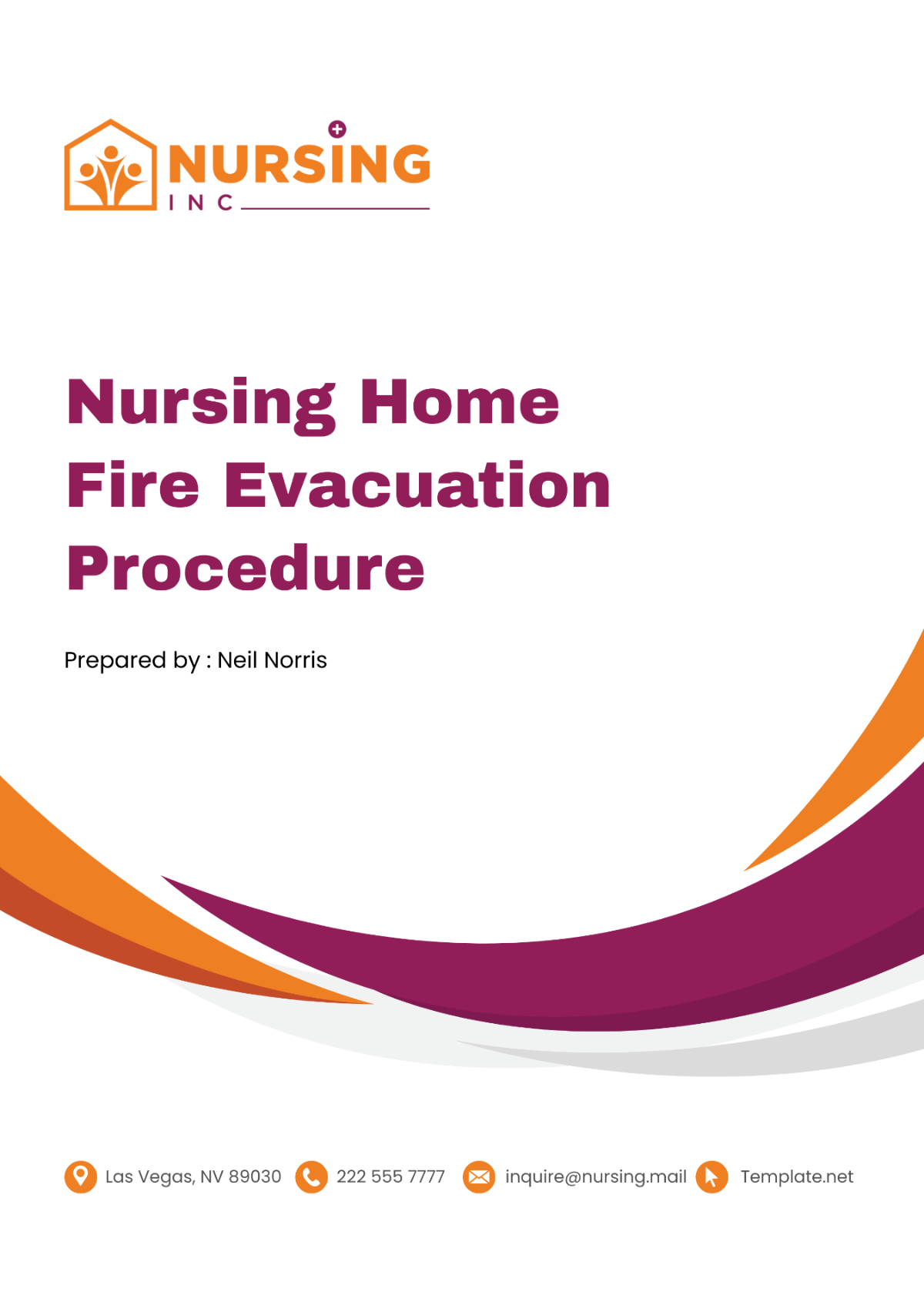 Nursing Home Fire Evacuation Procedure Template