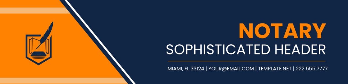 Notary Sophisticated Header