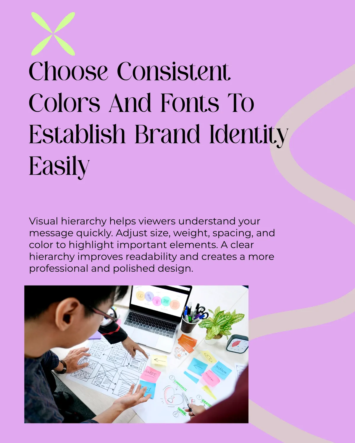 Free Graphic Design Tips Instagram Carousel Post Template to Edit Online
