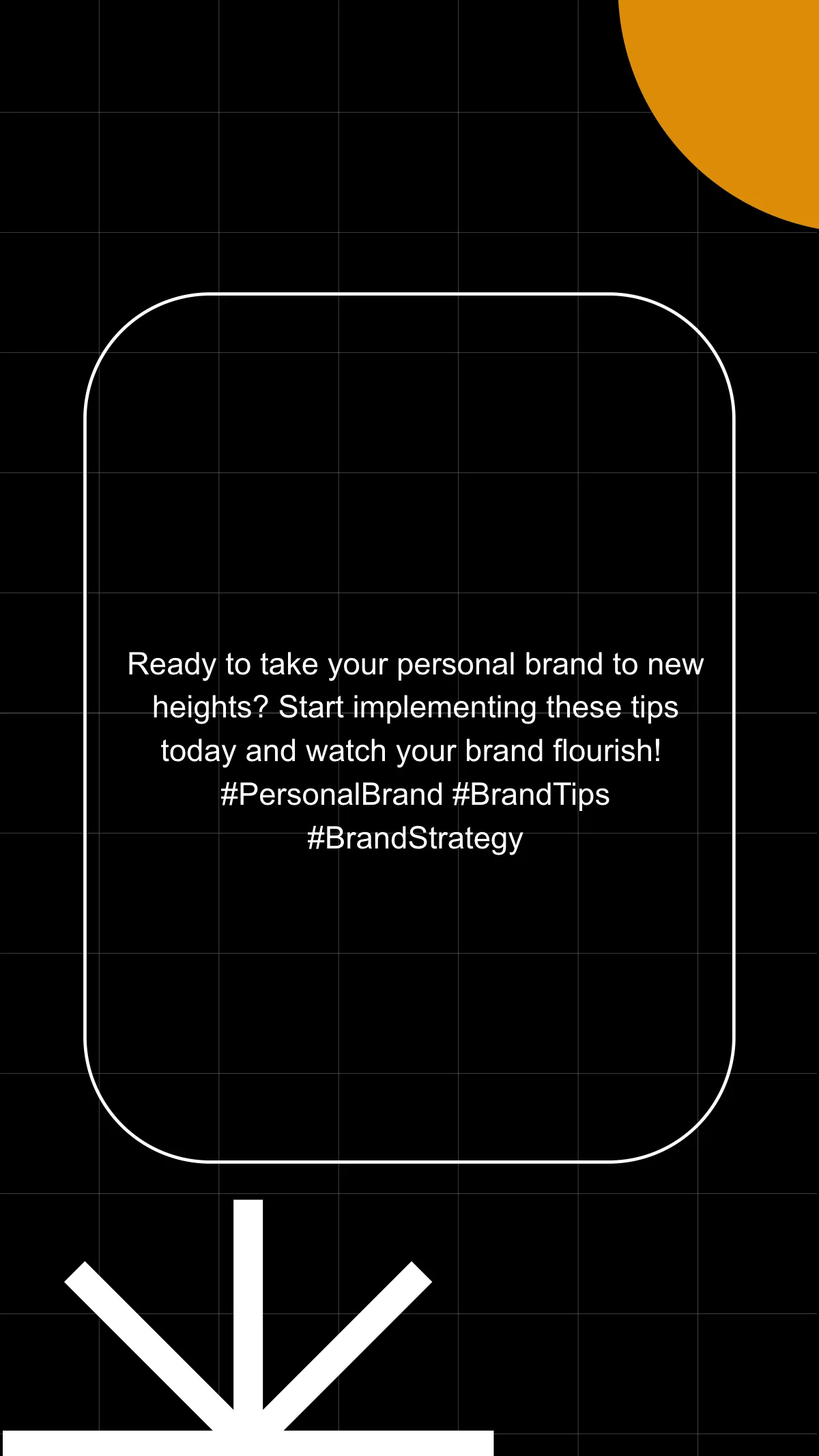 Free Personal Brand Carousel Tips Instagram Post Template to Edit Online