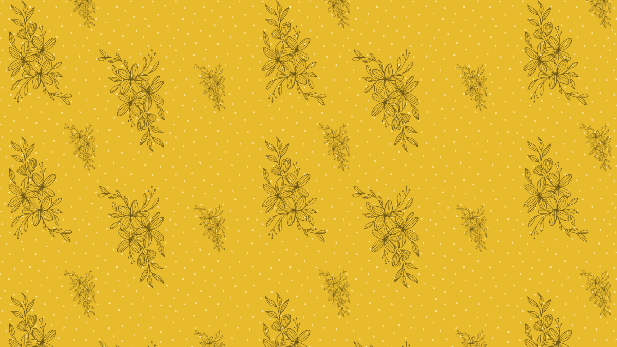 Floral Fabric Texture Background