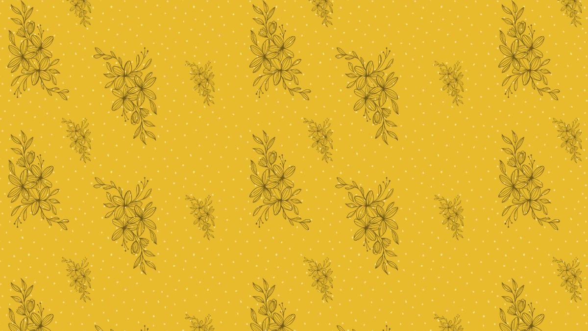 Floral Fabric Texture Background