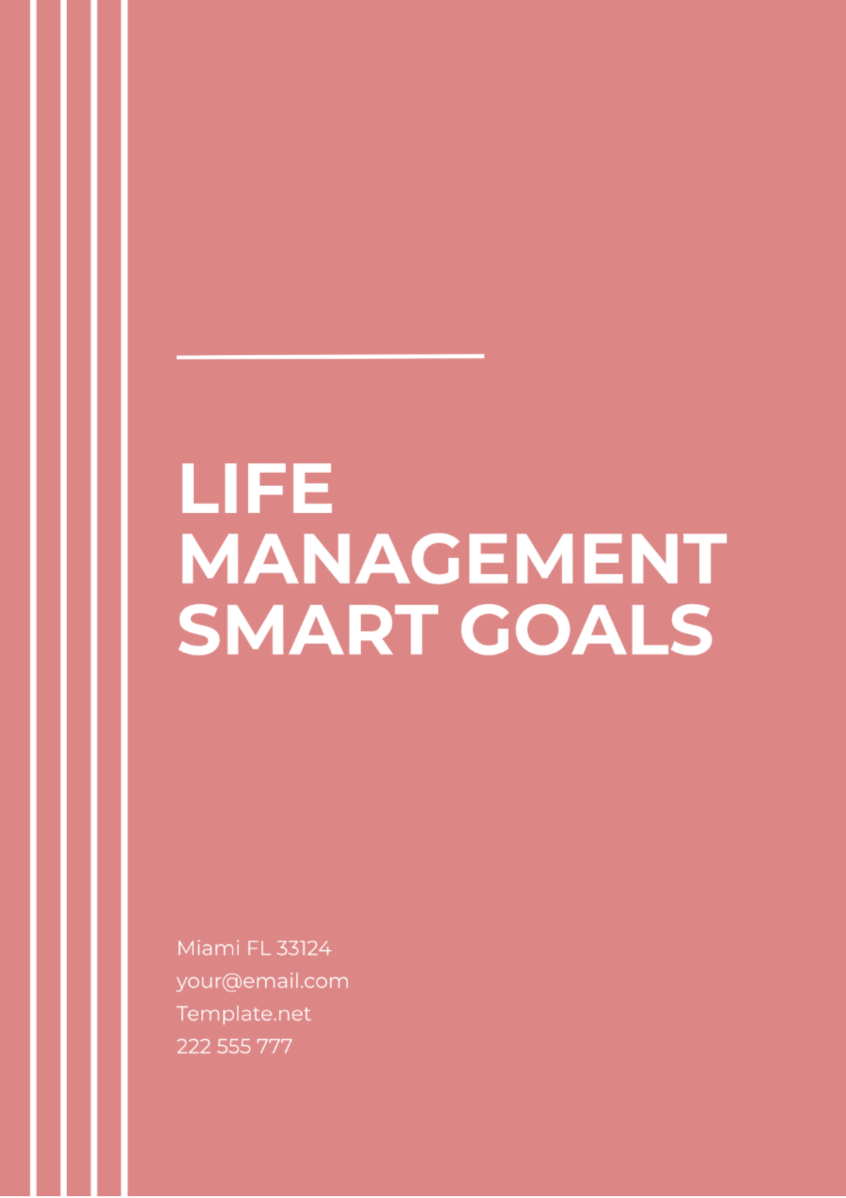 Free Life Management SMART Goals Template - Edit Online & Download ...