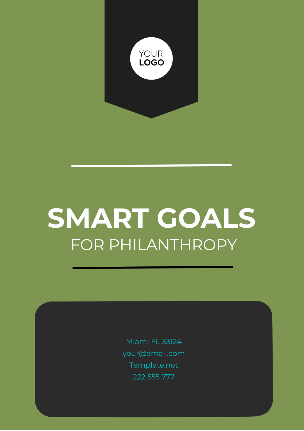 Free SMART Goals Template for Philanthropy