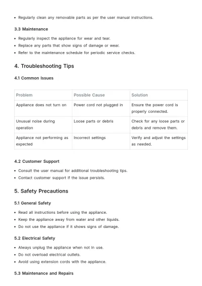 Free Sample User Manual Template to Edit Online