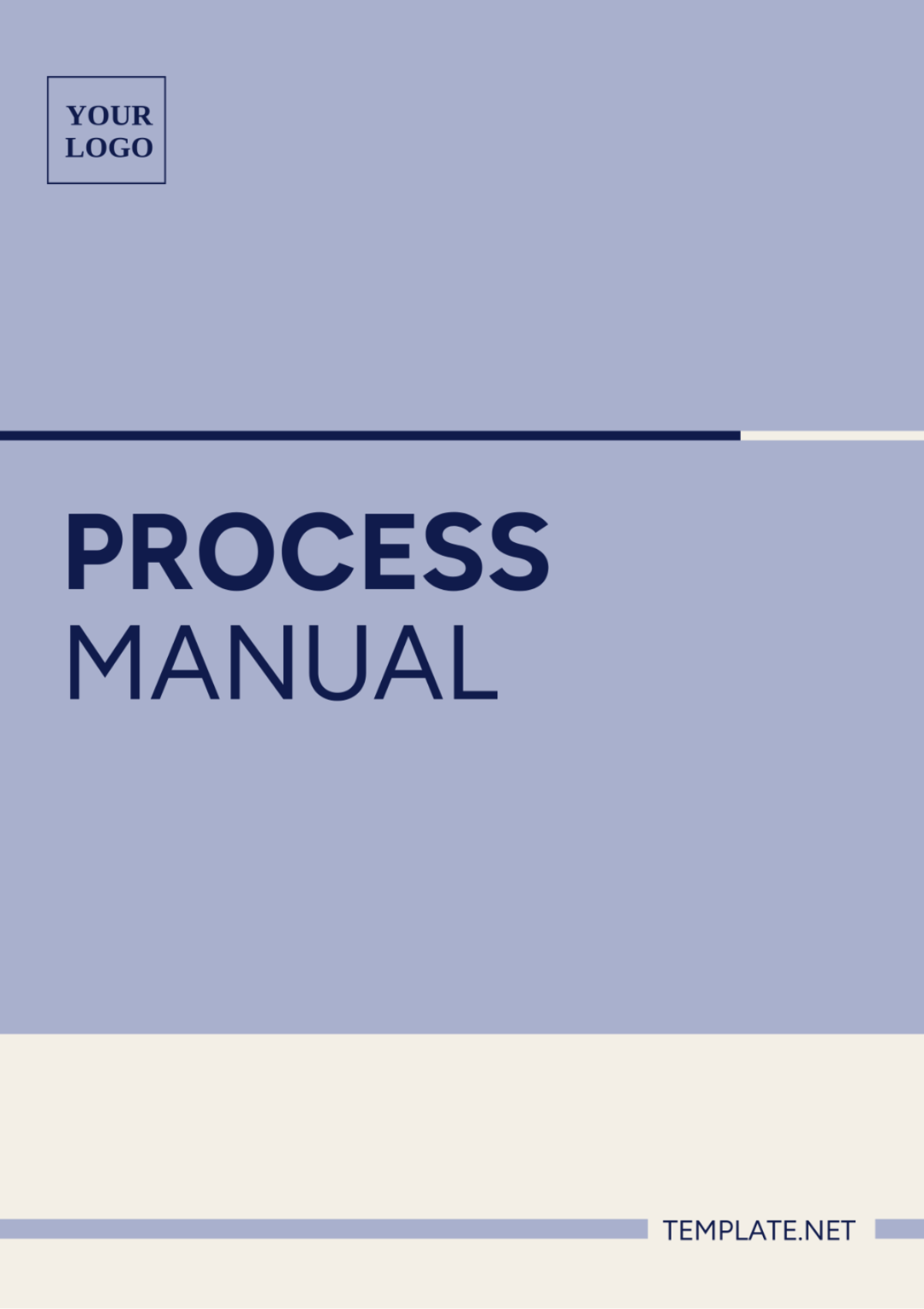 Process Manual Template