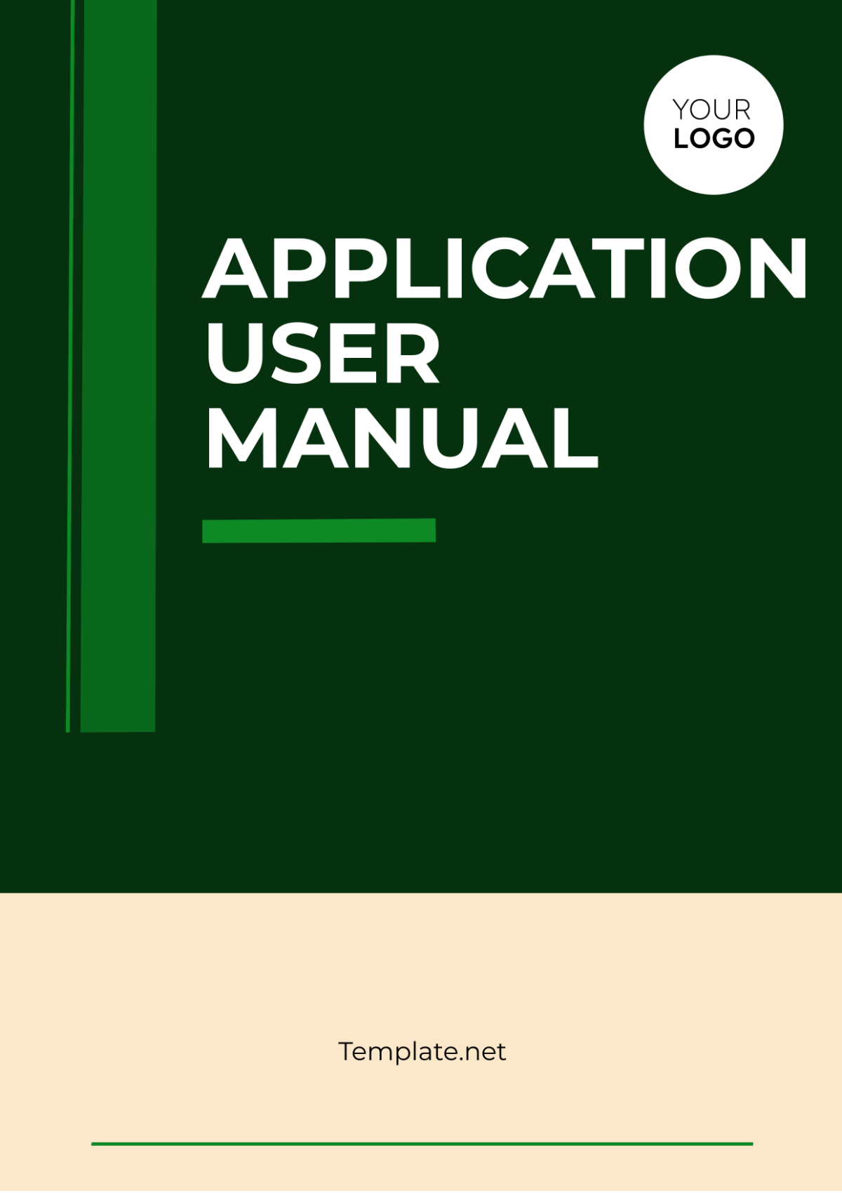 Application User Manual Template