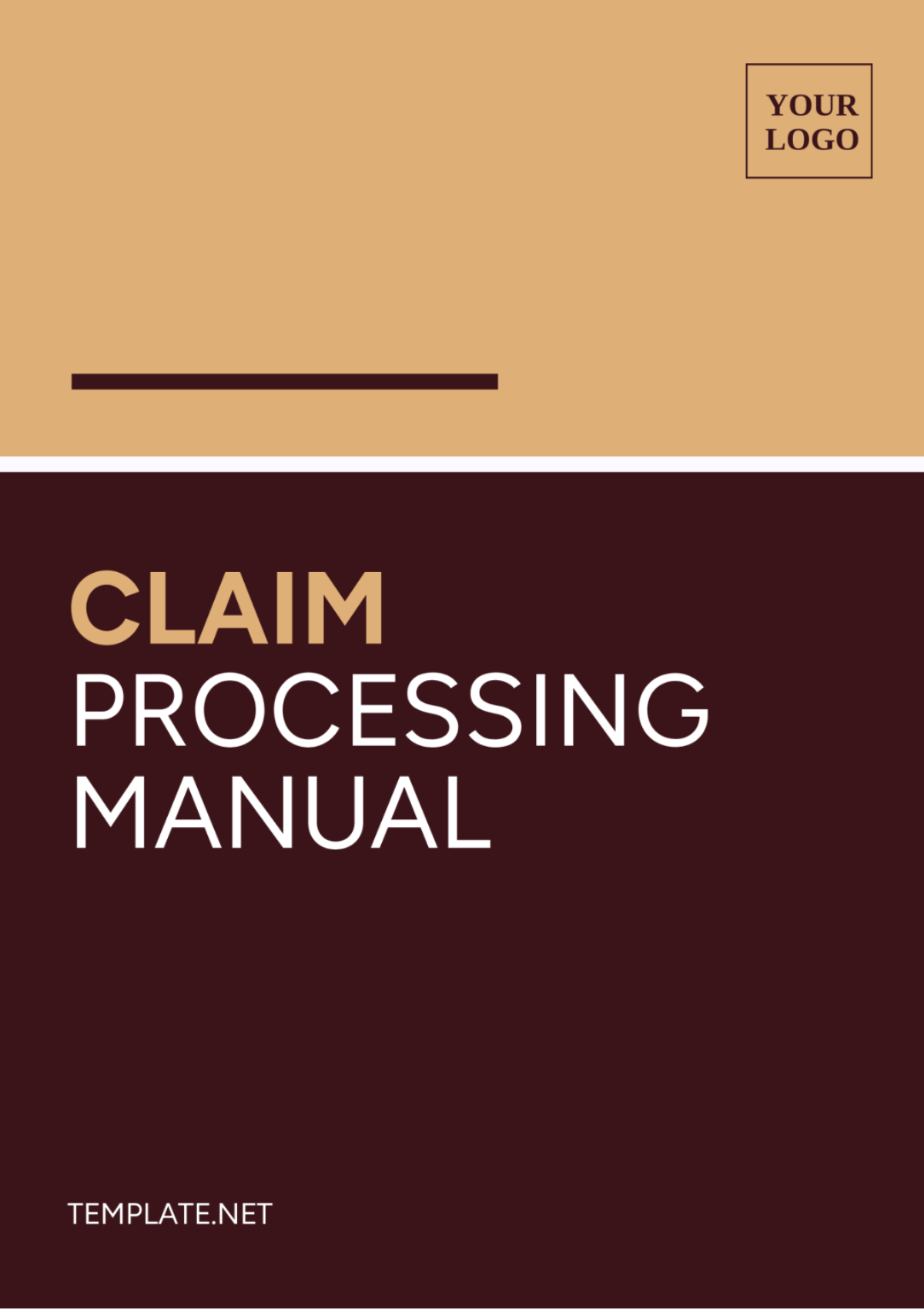 Free Claim Processing Manual Template