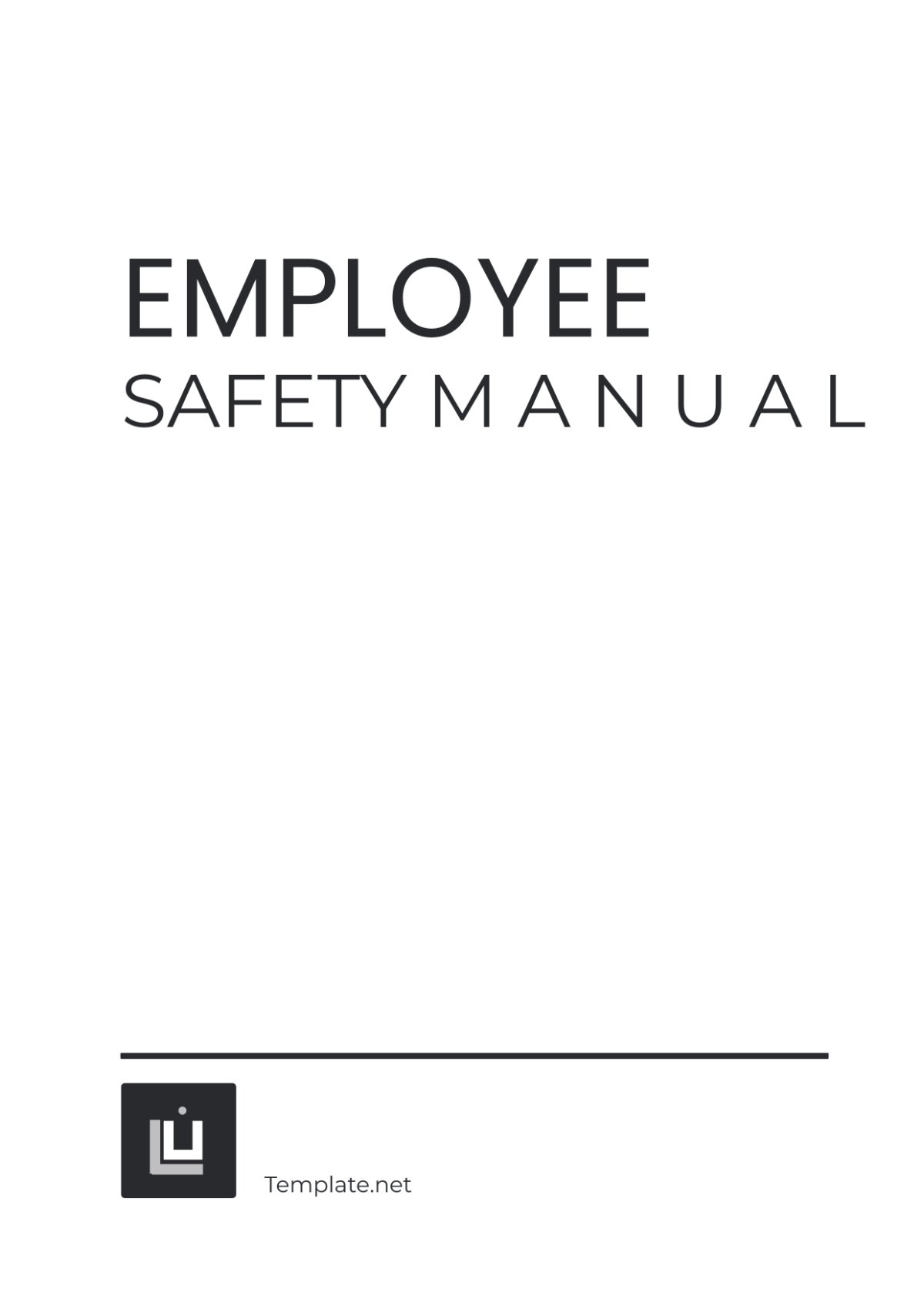 Free Employee Safety Manual Template