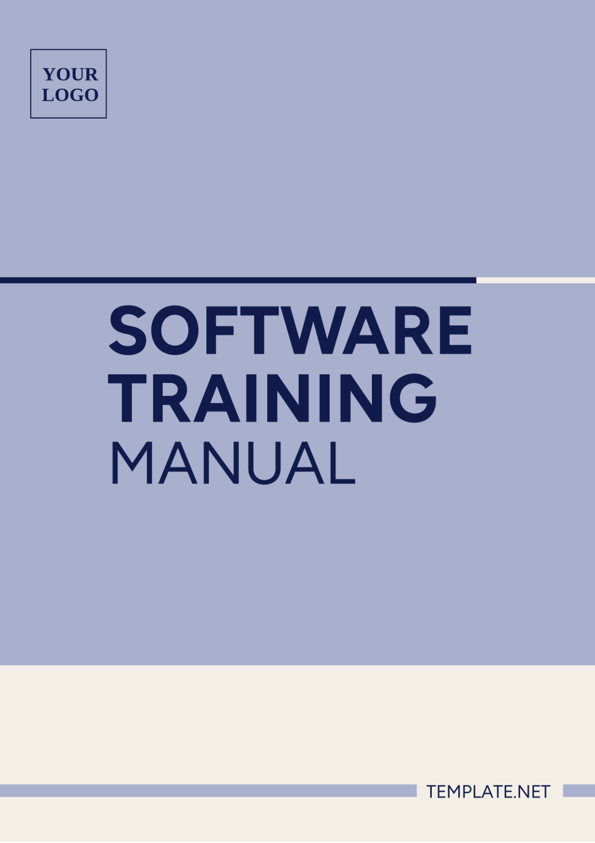 Free Software Training Manual Template