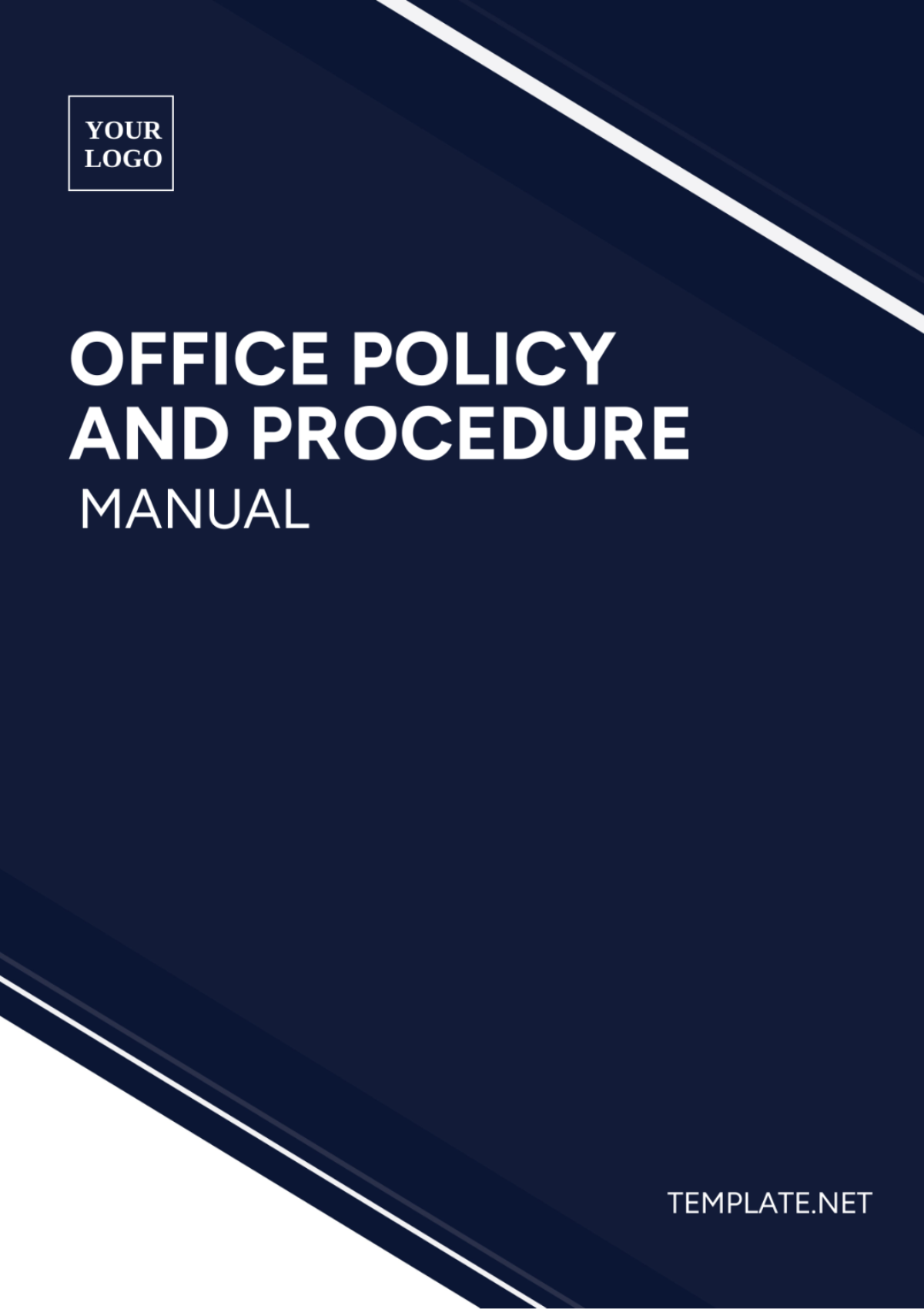 Free Office Policy and Procedure Manual Template