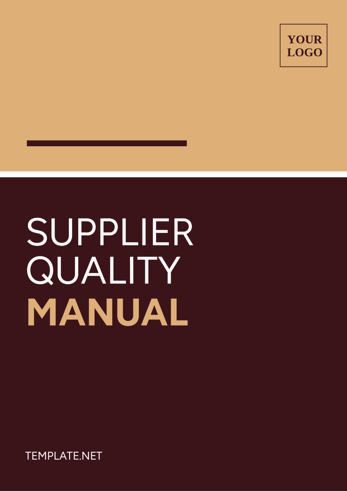 Free Supplier Quality Manual Template
