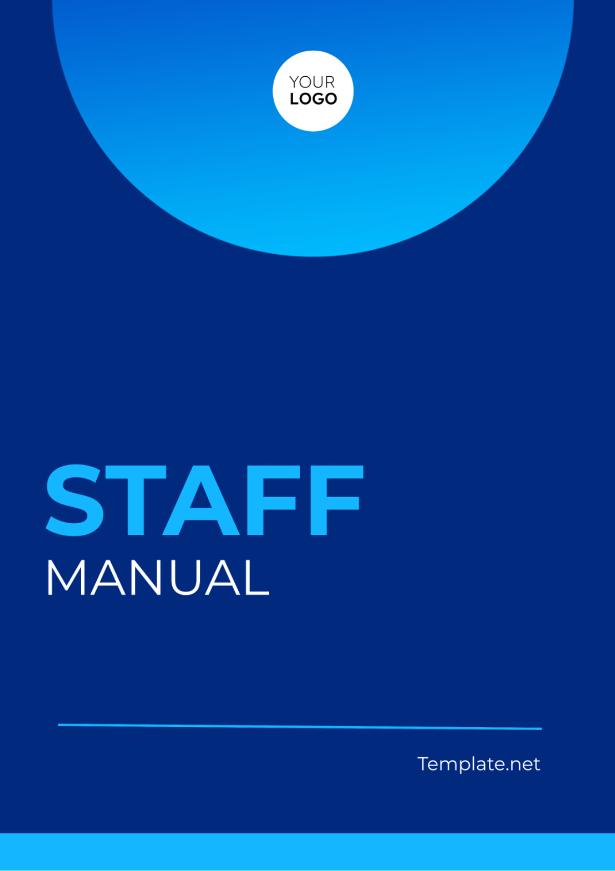 Free Staff Manual Template