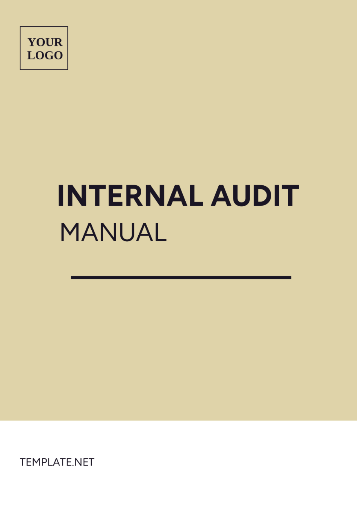 Free Internal Audit Manual Template